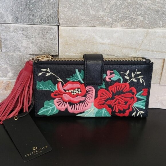 Celine Dion Collection "Harmonic" Leather Wallet - Picture 6 of 12